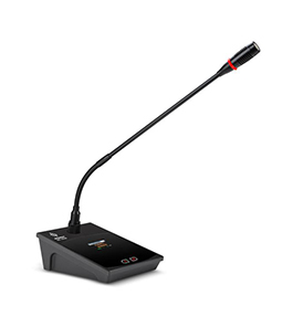 無線視像跟蹤數(shù)字會議系統(tǒng)議席單元